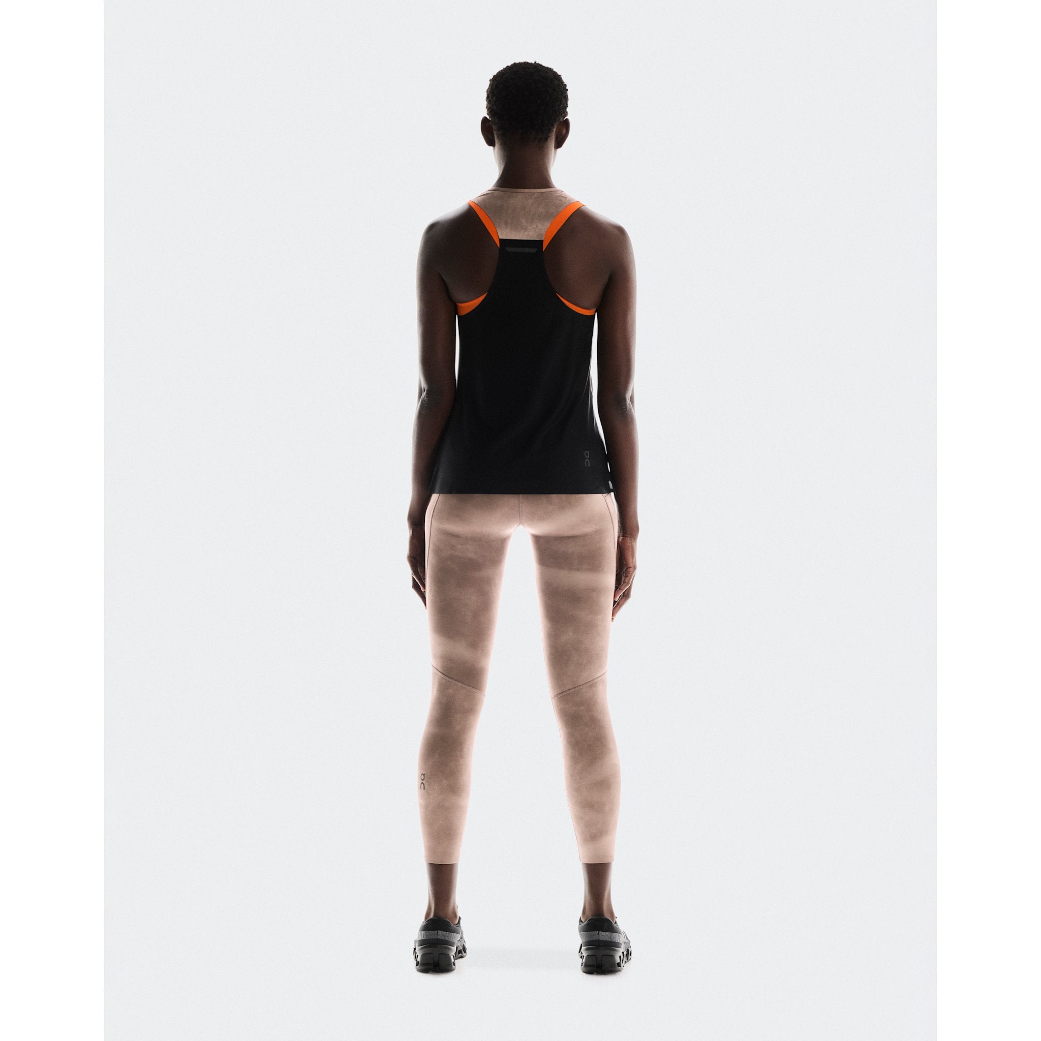 On Performance Tank AOP Cinder | Black