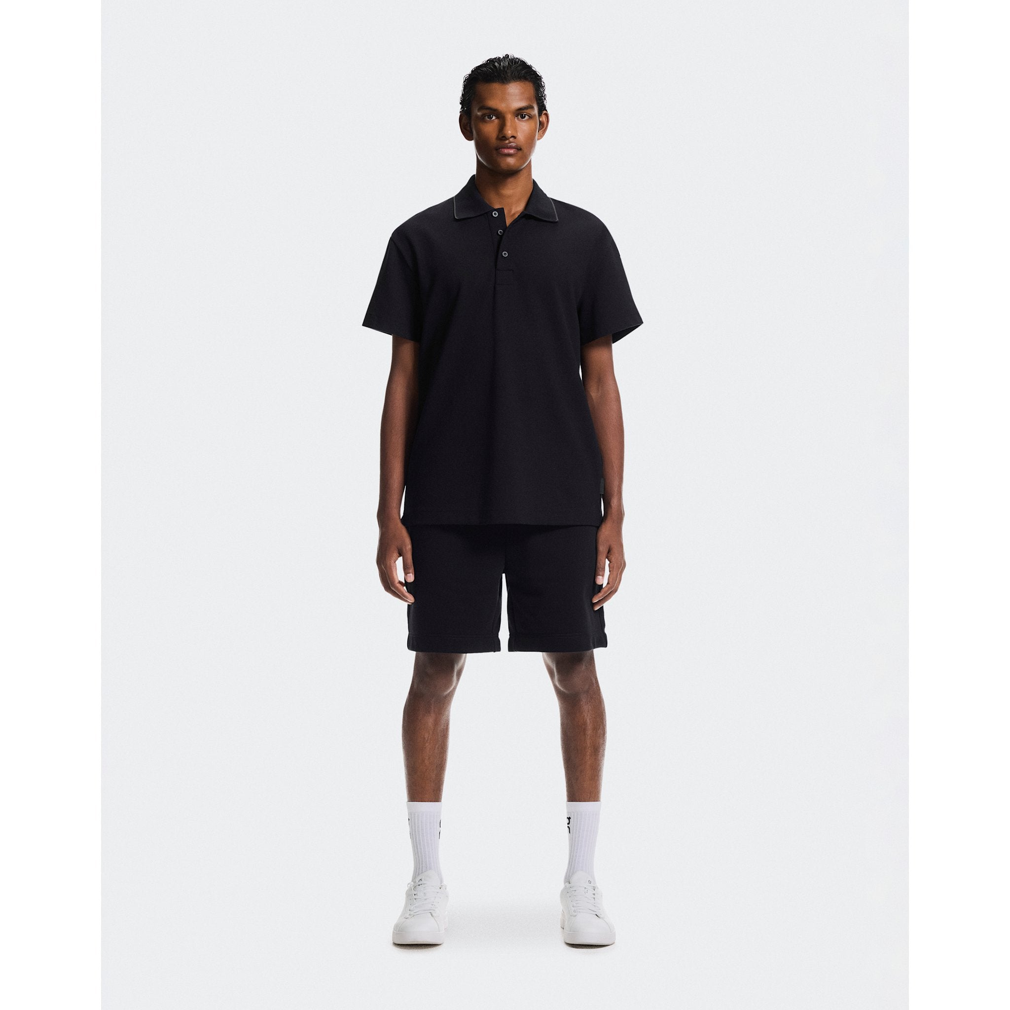 On Courtside Polo Black | Eclipse