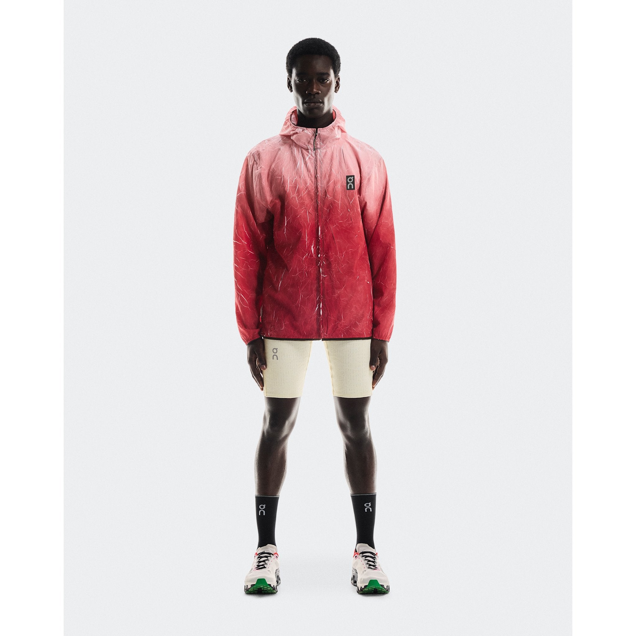 On Pace Run Jacket Red