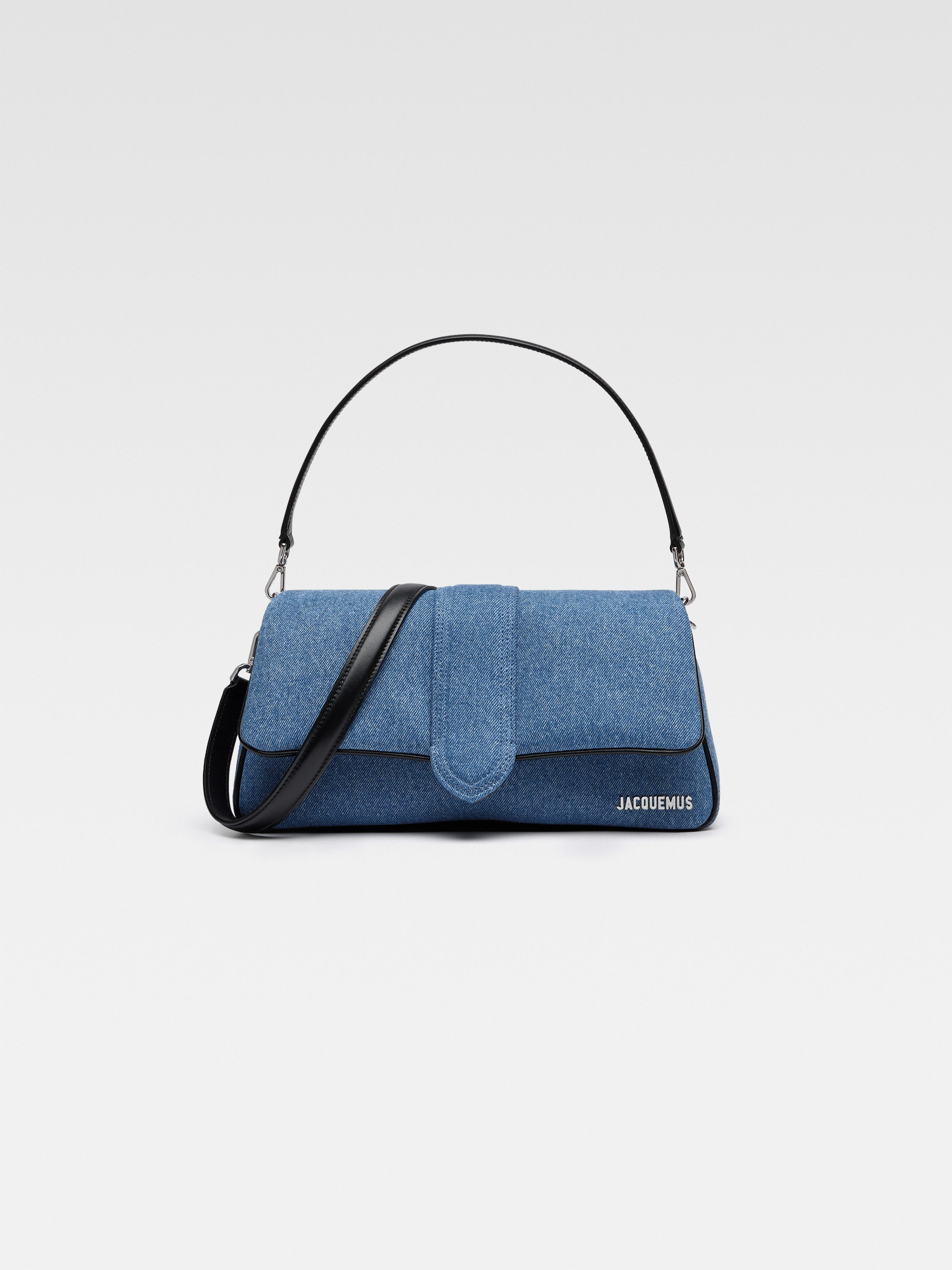 Jacquemus The Bambimou Soft Padded Denim Bag Blue