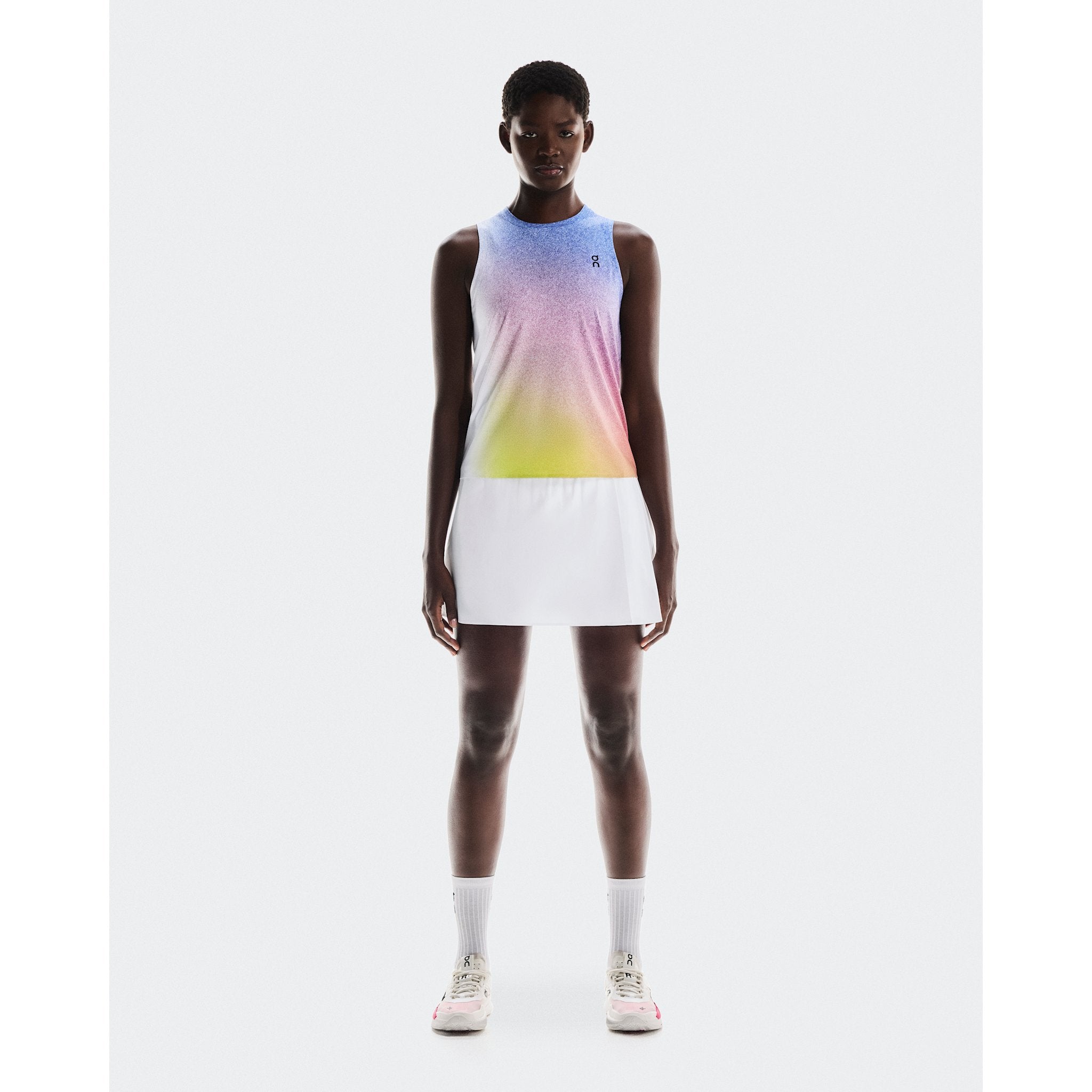On Court Tank White | Indigo