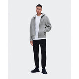 On Focus Tech Zip Hoodie Basalt
