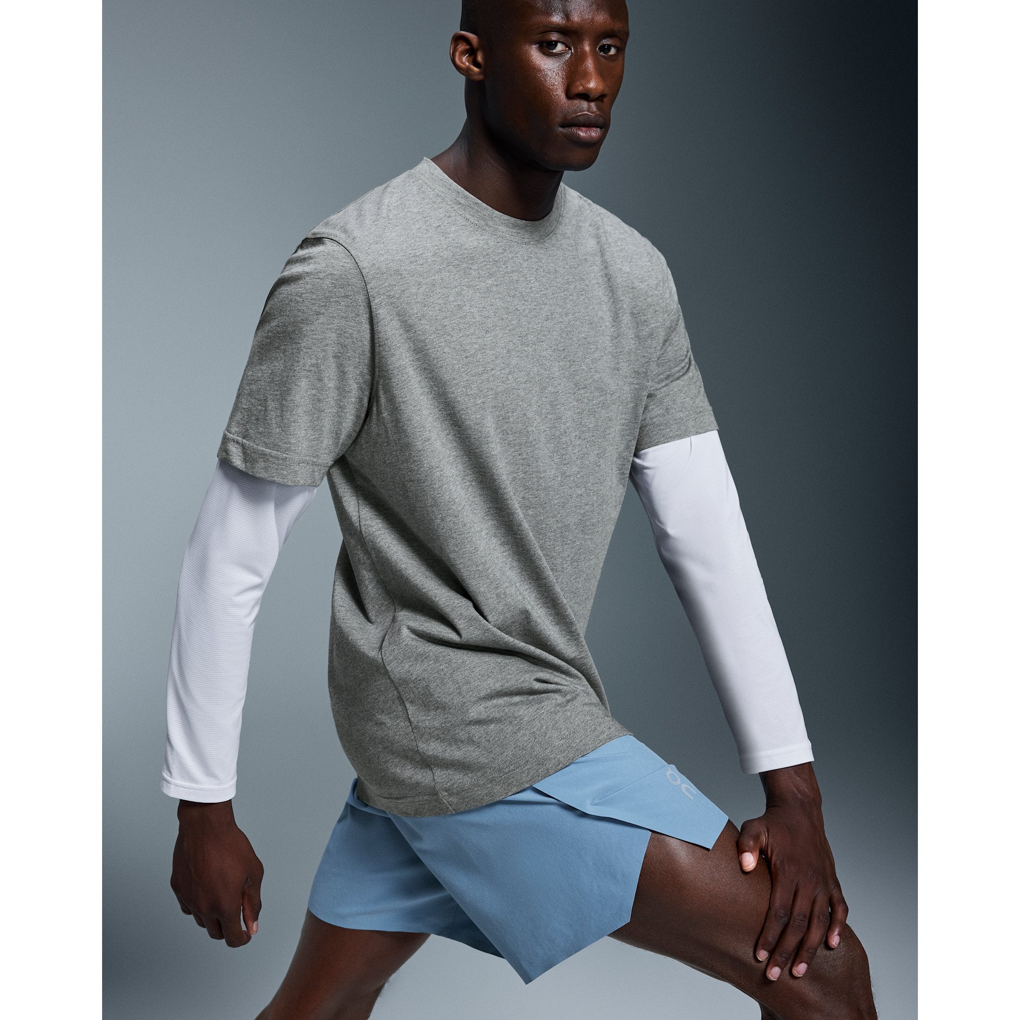 On Train Shorts Chambray