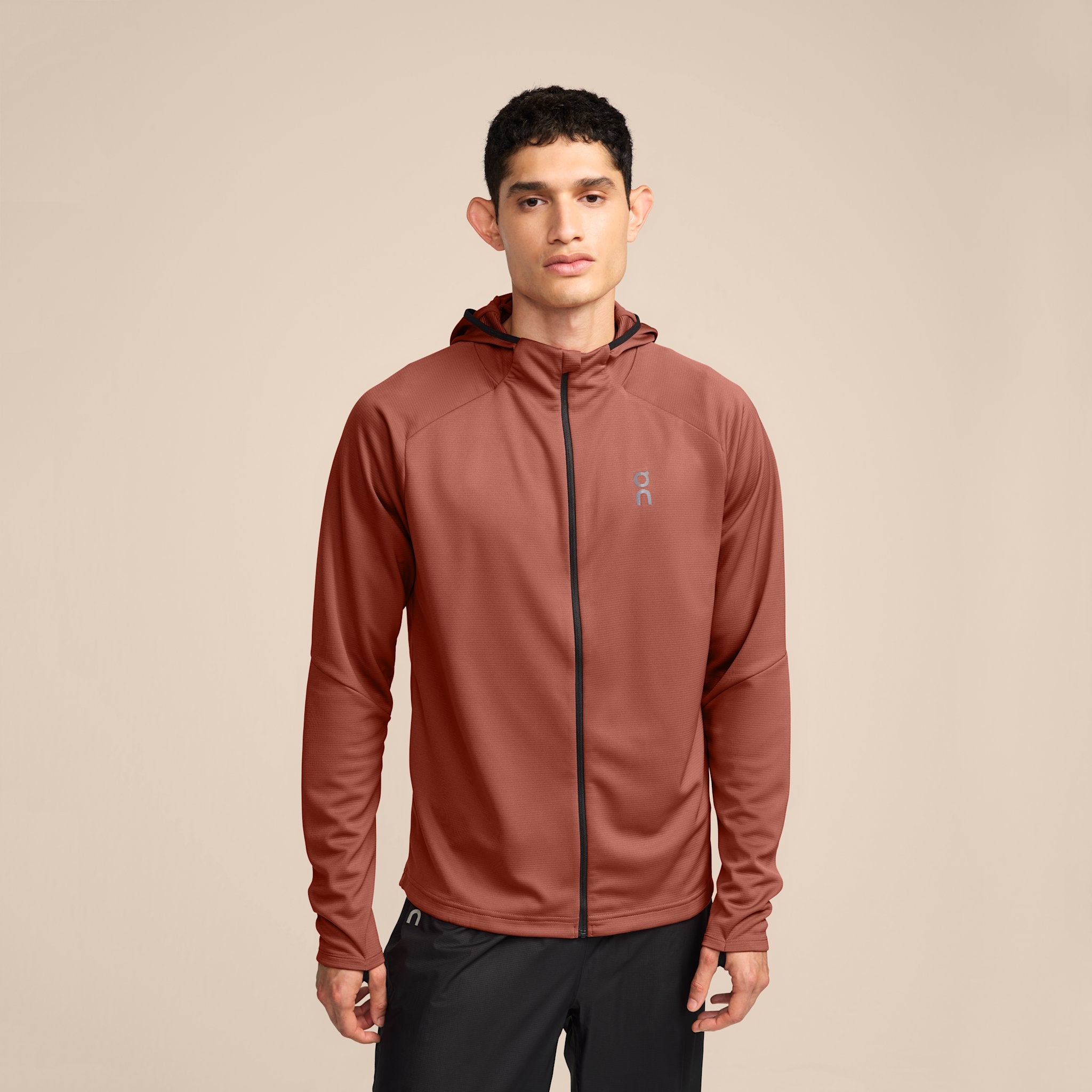 On Climate Zip Hoodie Dewberry