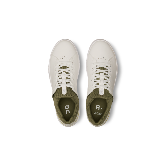 ON Running Men's THE ROGER Advantage White | Olive (Last Season)