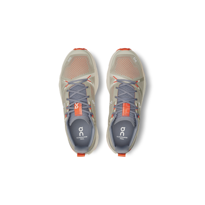 ON Running Men's Cloudsurfer Trail Fossil | Ivory