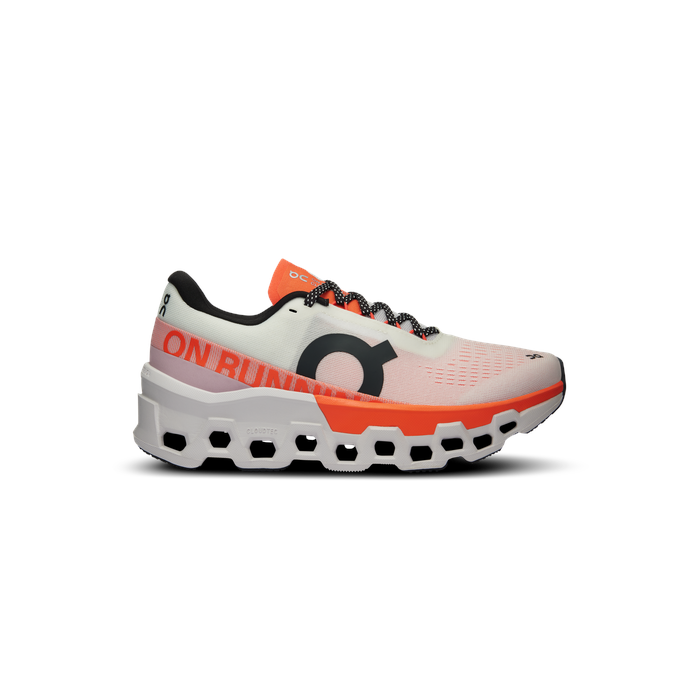 ON Running Women's Cloudmonster 2 White | Flame