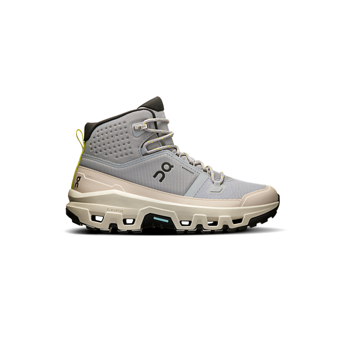 ON Running Women's Cloudrock Mid Waterproof Alloy | Ice