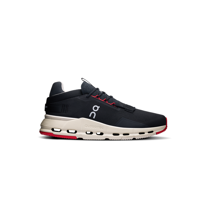 ON Running Men's Cloudnova 2 Black | Red