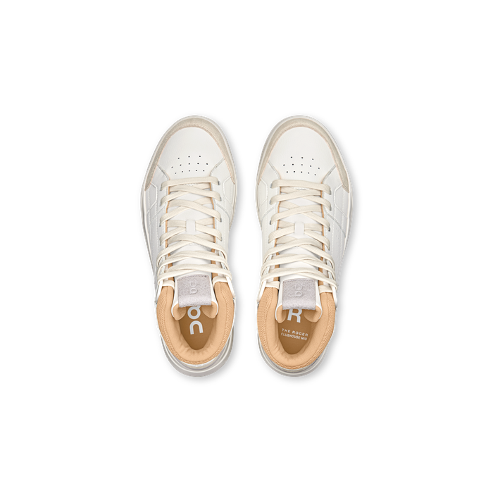 ON Running Women's THE ROGER Clubhouse Mid White | Blonde