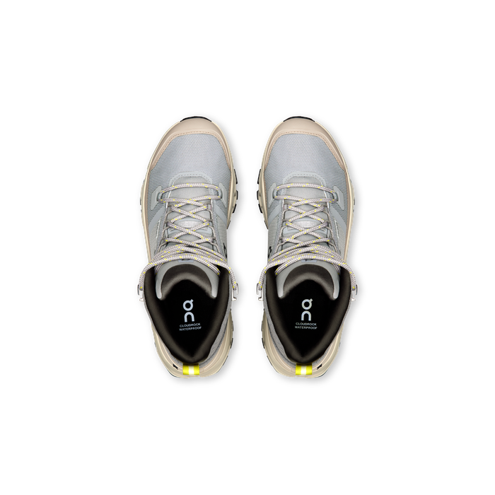 ON Running Women's Cloudrock Mid Waterproof Alloy | Ice