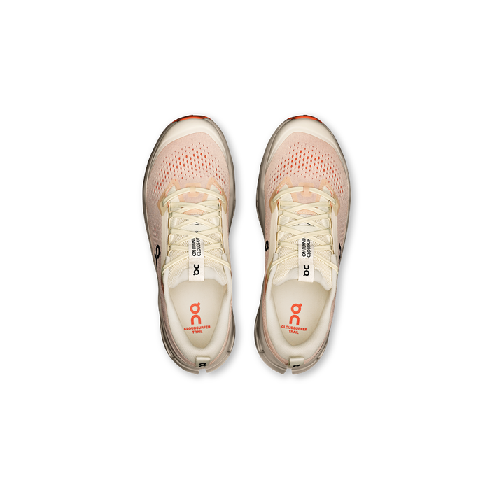ON Running Men's Cloudsurfer Trail 2 Ivory | Ghost
