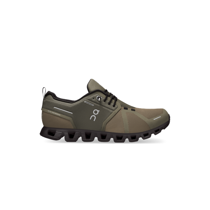 ON Running Men's Cloud 5 Waterproof Olive | Black