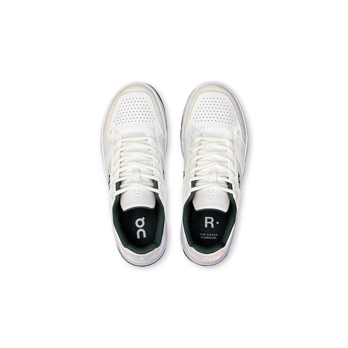 ON Running Women's THE ROGER Clubhouse White | Evergreen