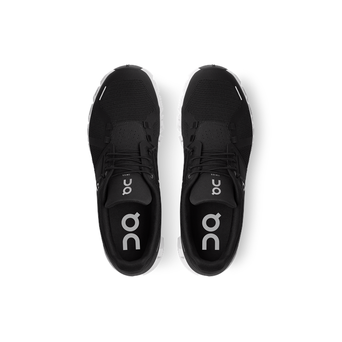 ON Running Men's Cloud 5 Black | White (Instant Ship)