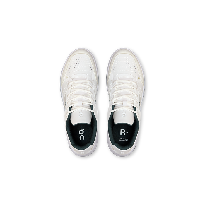 ON Running Men's THE ROGER Clubhouse White | Evergreen