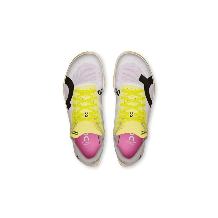 ON Running Women's Cloudspike Amplius 2 White | Raspberry