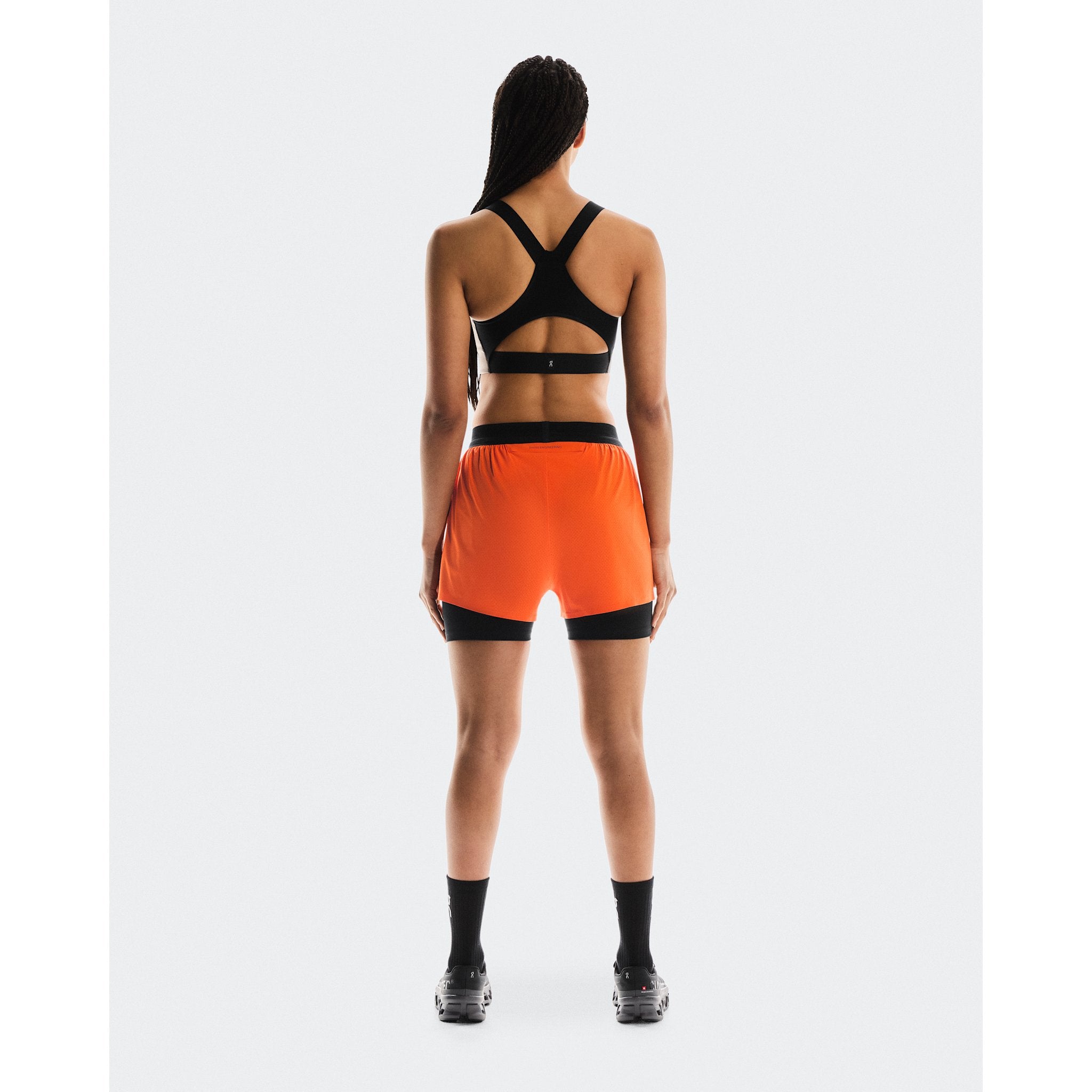 On Performance Bra AOP Cinder | Black