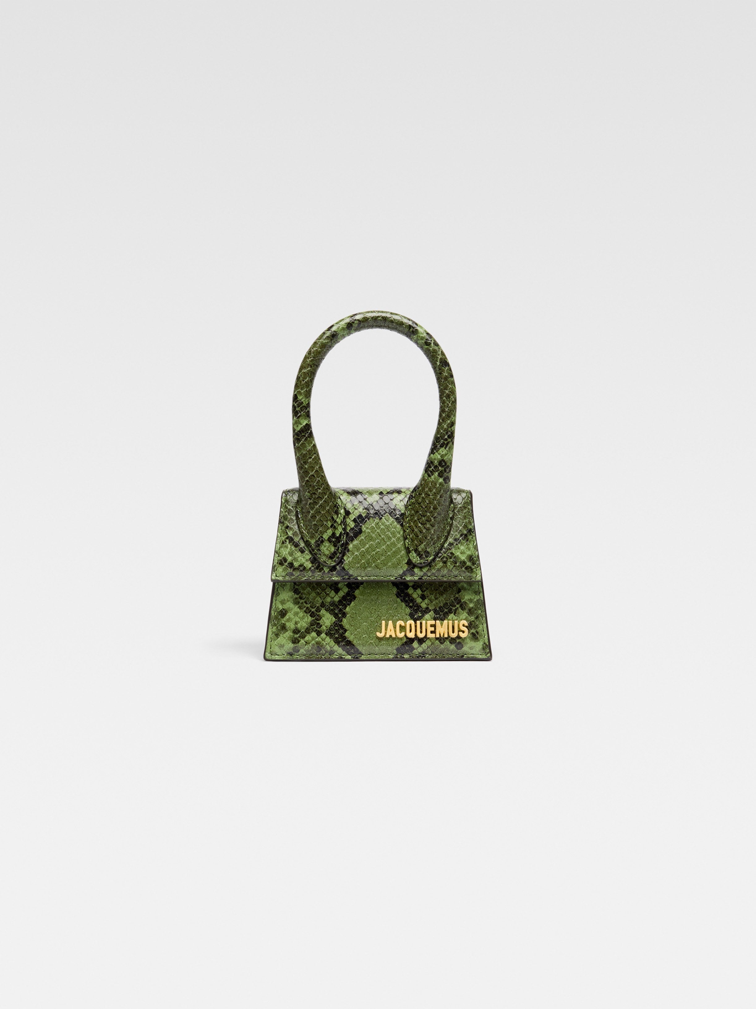 Jacquemus The Chiquito Signature Mini Handbag Green