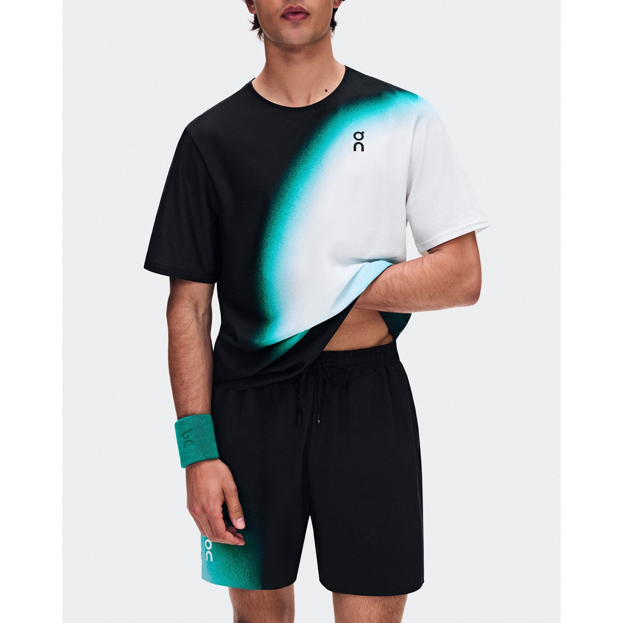 On 5" Court Shorts Swing Black | Neem