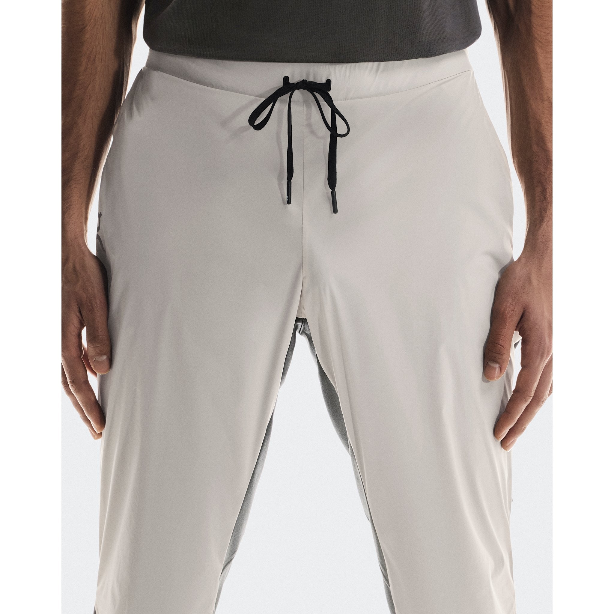 On Weather Pants Silver | Eclipse