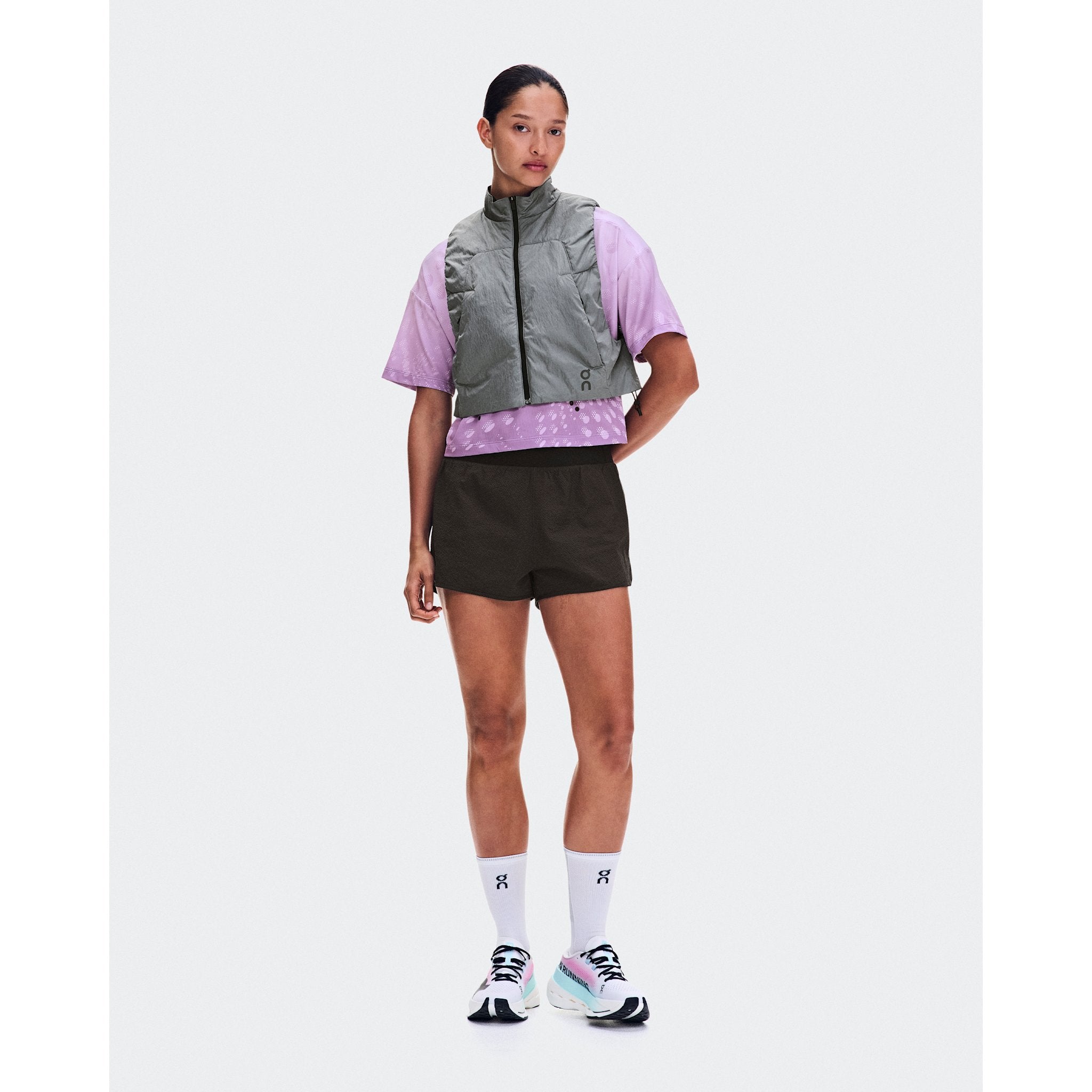 On Performance Volt Vest Glacier
