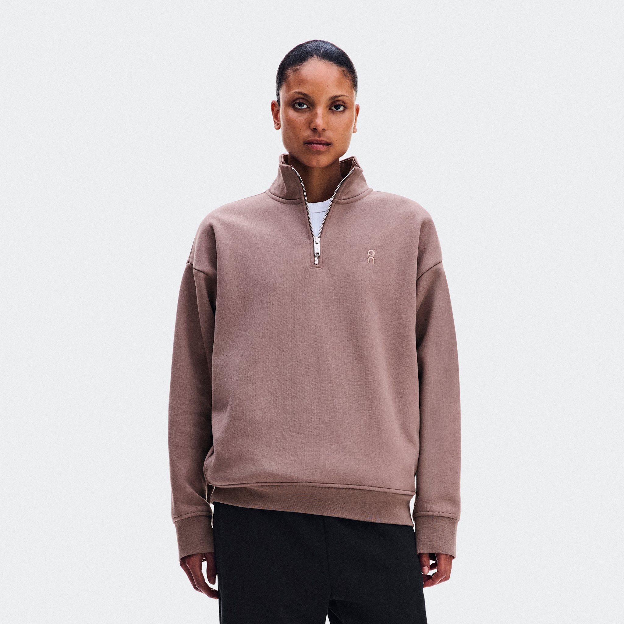 On Club Collective 1/4 Zip Crater