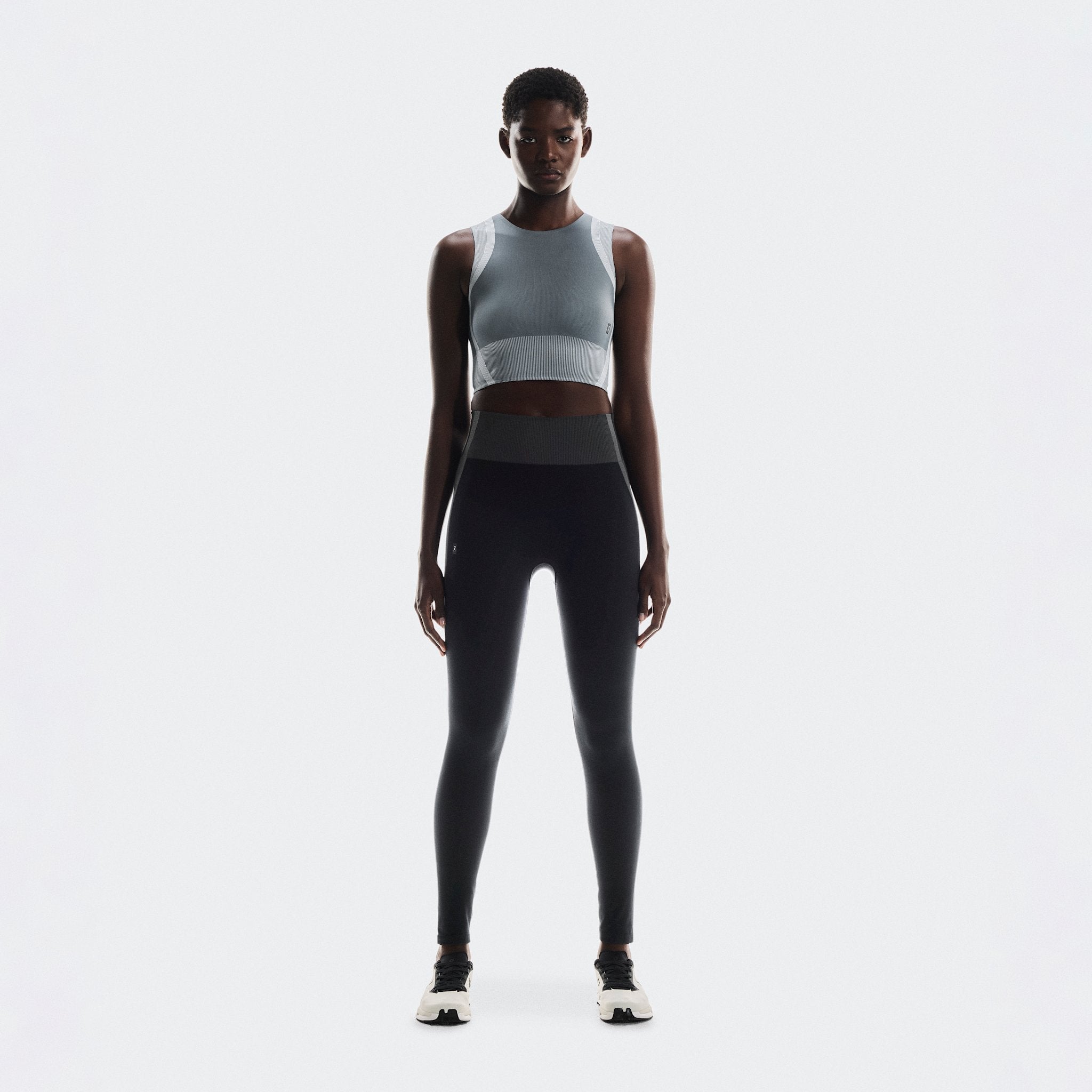 On Studio Knit Tights Black | Eclipse