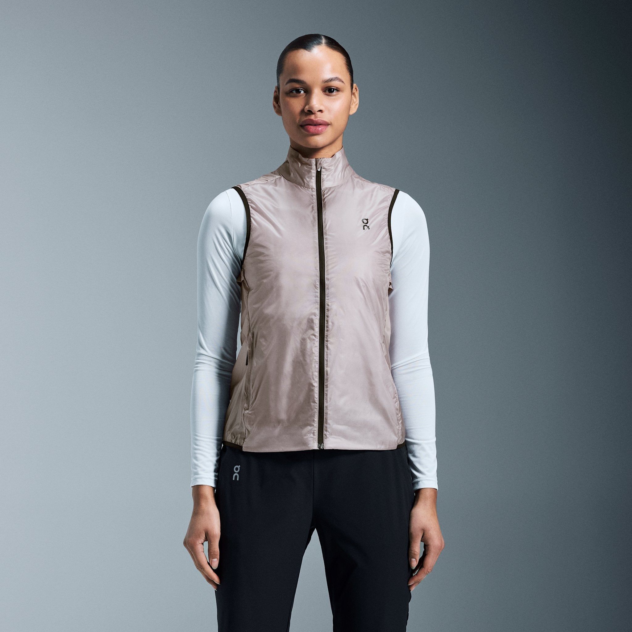On Weather Vest Black