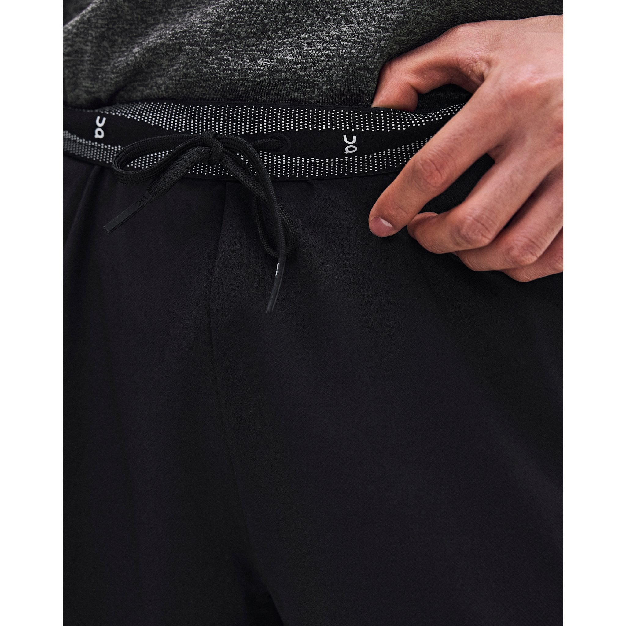 On Train 2-in-1 Shorts Black