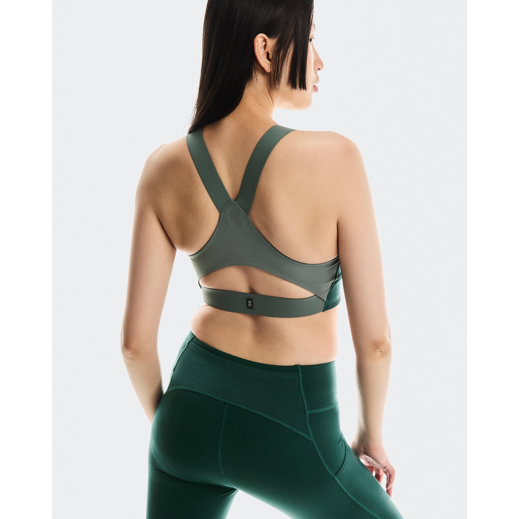 On Performance Flex Bra Spirulina | Olive