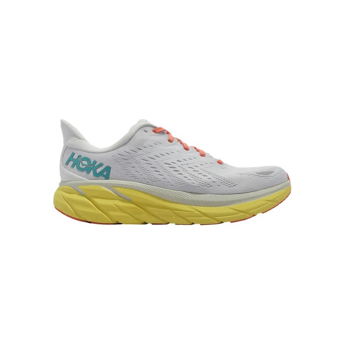 Hoka Clifton 8 2E Wide 'Blanc De Blanc Illuminating'