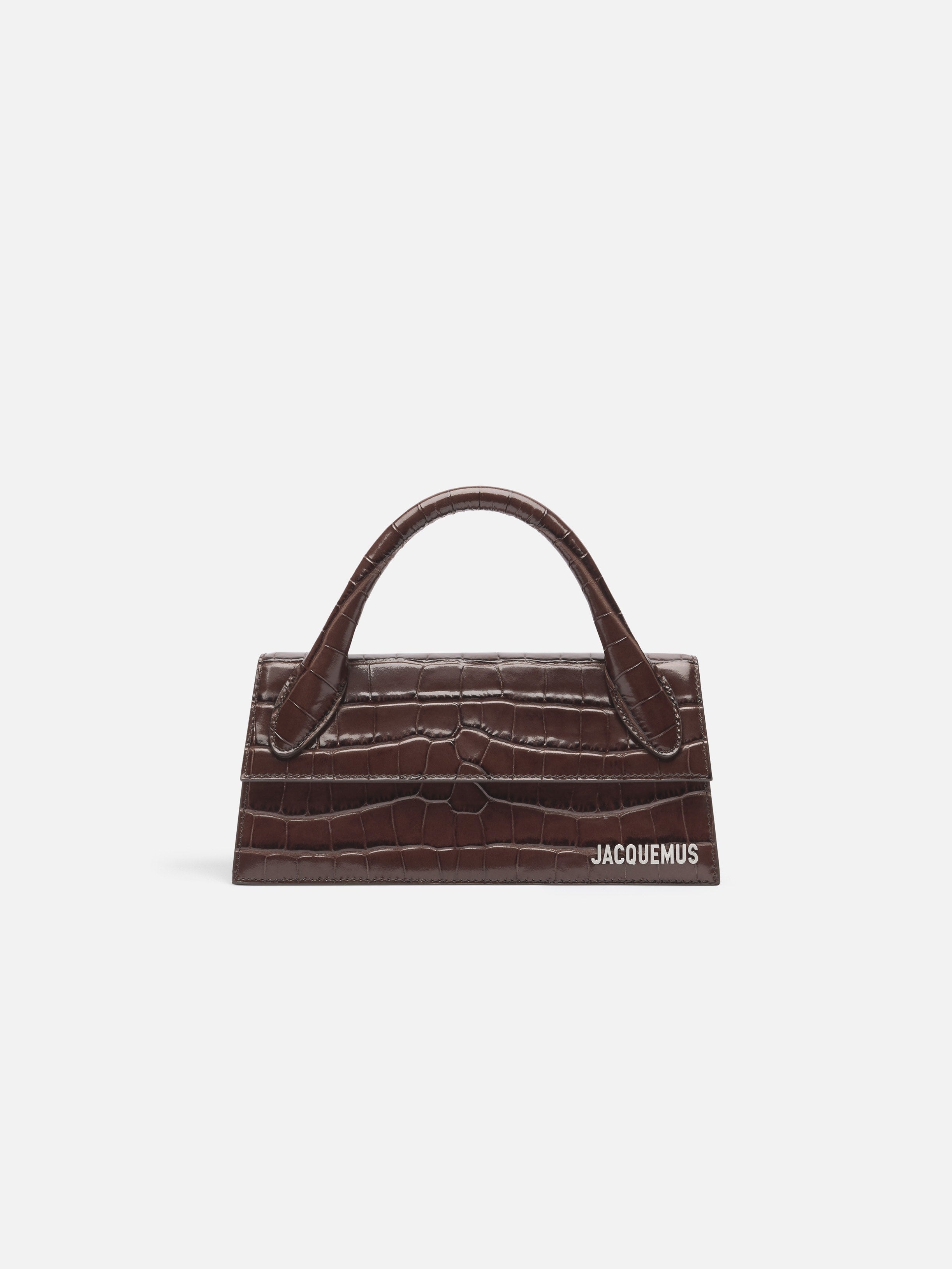 Jacquemus The Long Chiquito Long Signature Handbag Dark Brown