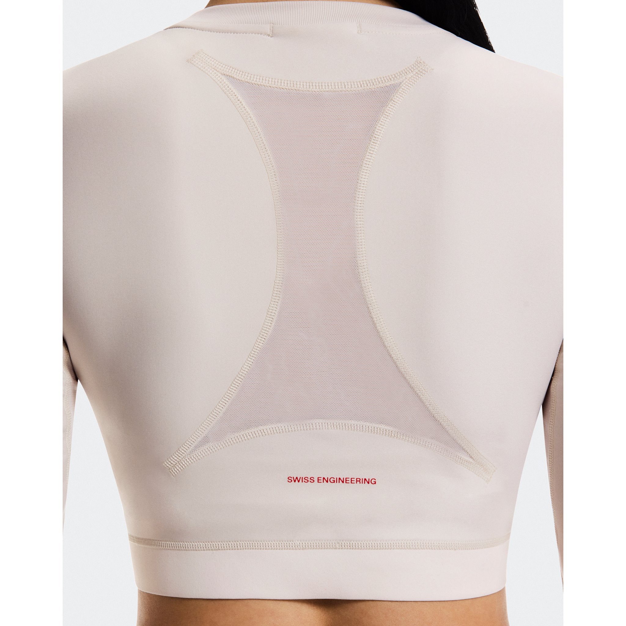 On Train Long Sleeve Crop Year of the Horse Pearl