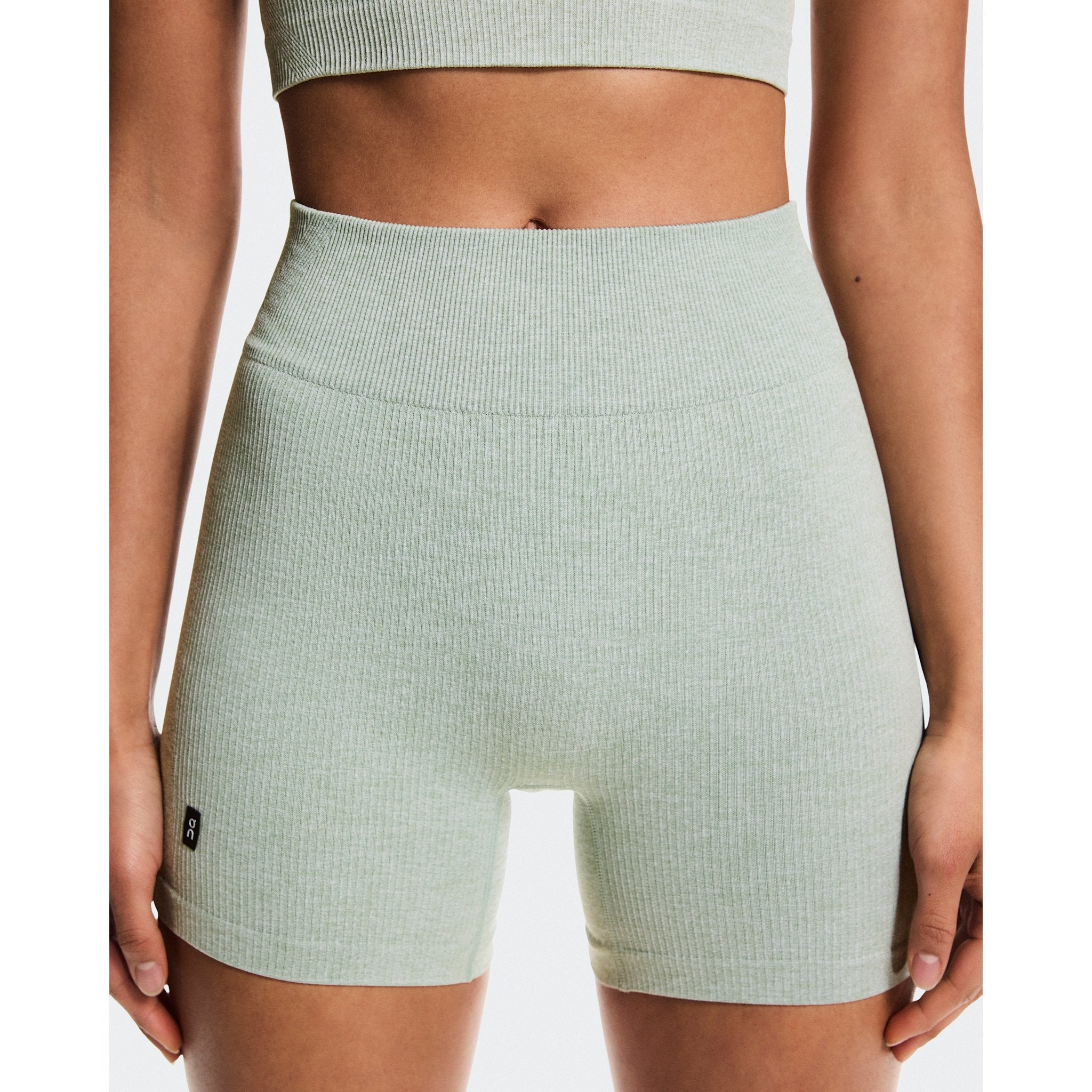 On Studio Knit Shorts Mineral Heather