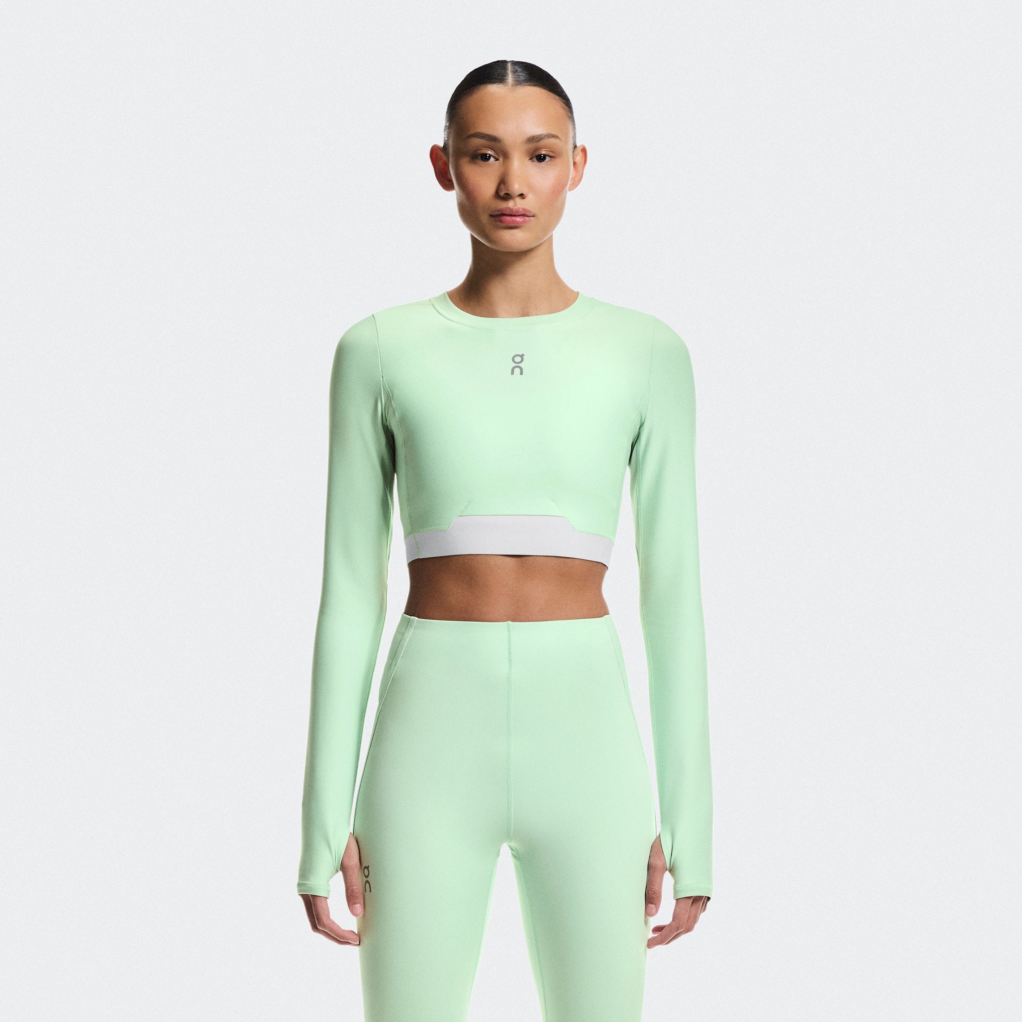 On Train Long Sleeve Crop Creek