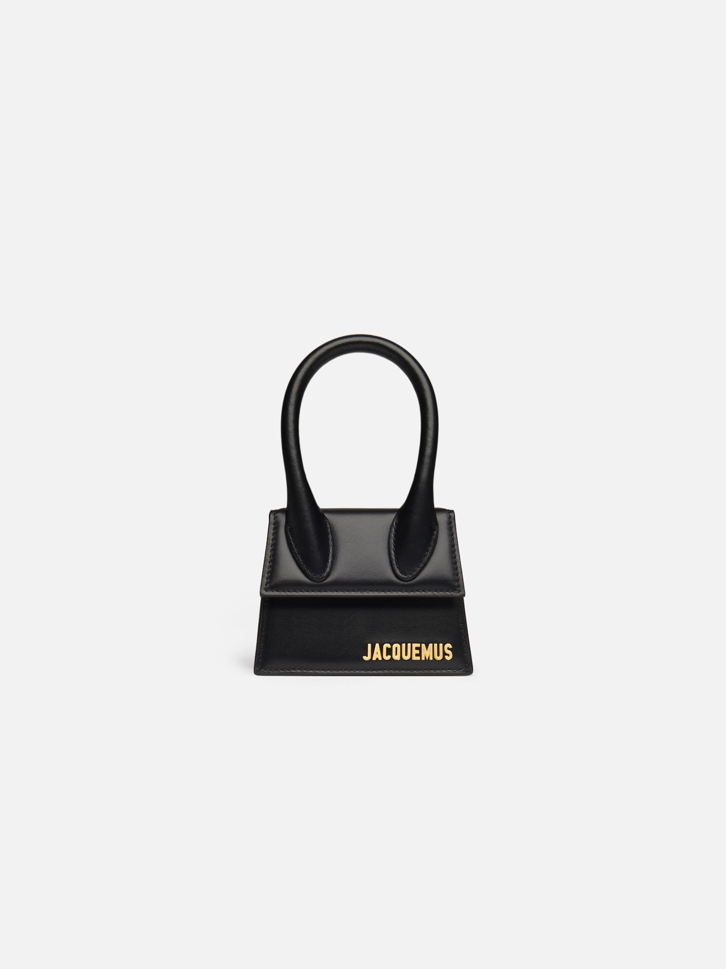 Jacquemus The Chiquito Reinforced Handle Black