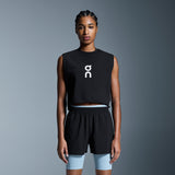On Club Crew Crop Black