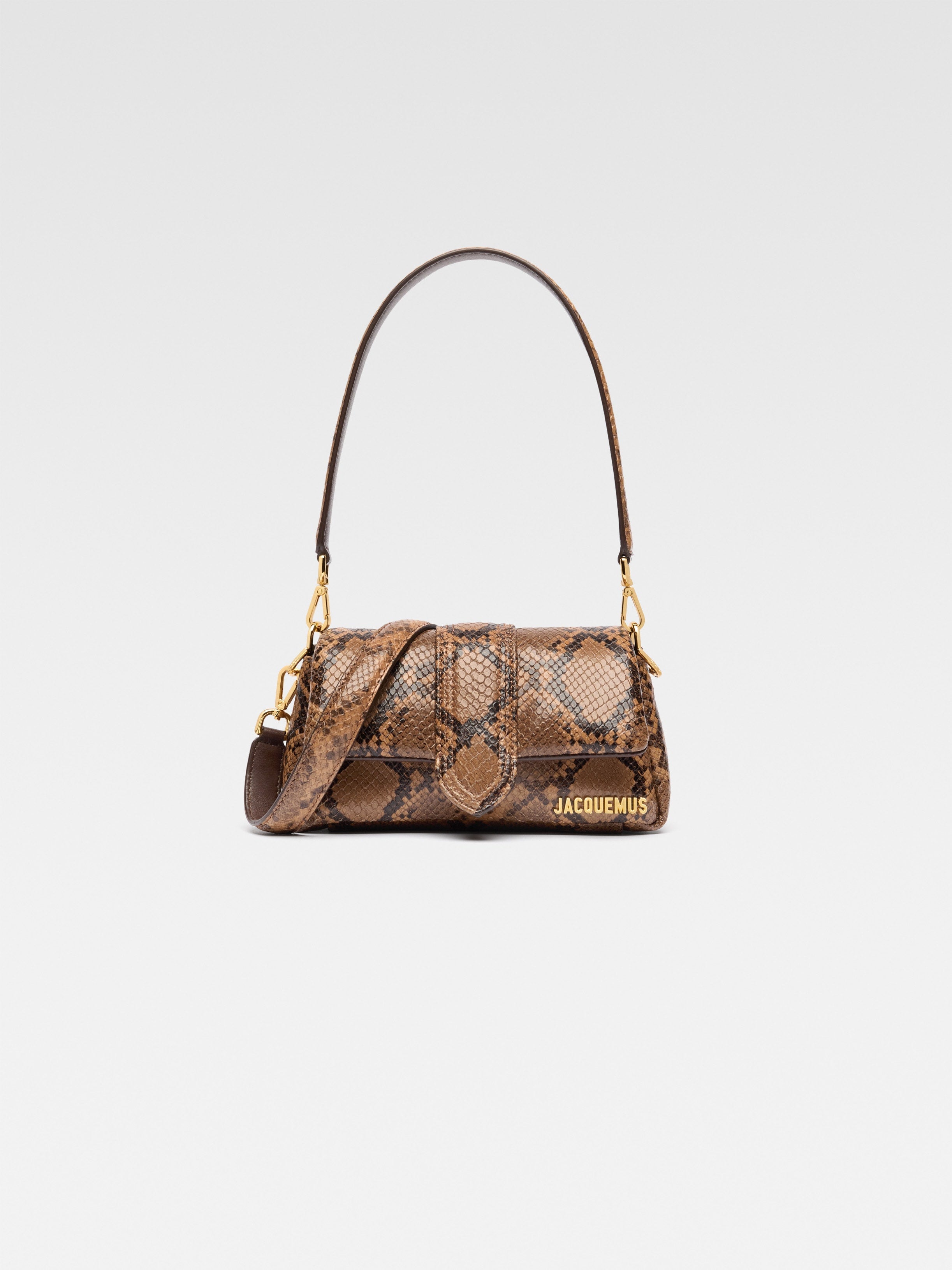 Jacquemus The Small Bambimou Mini Puffed Flap Bag Light Brown