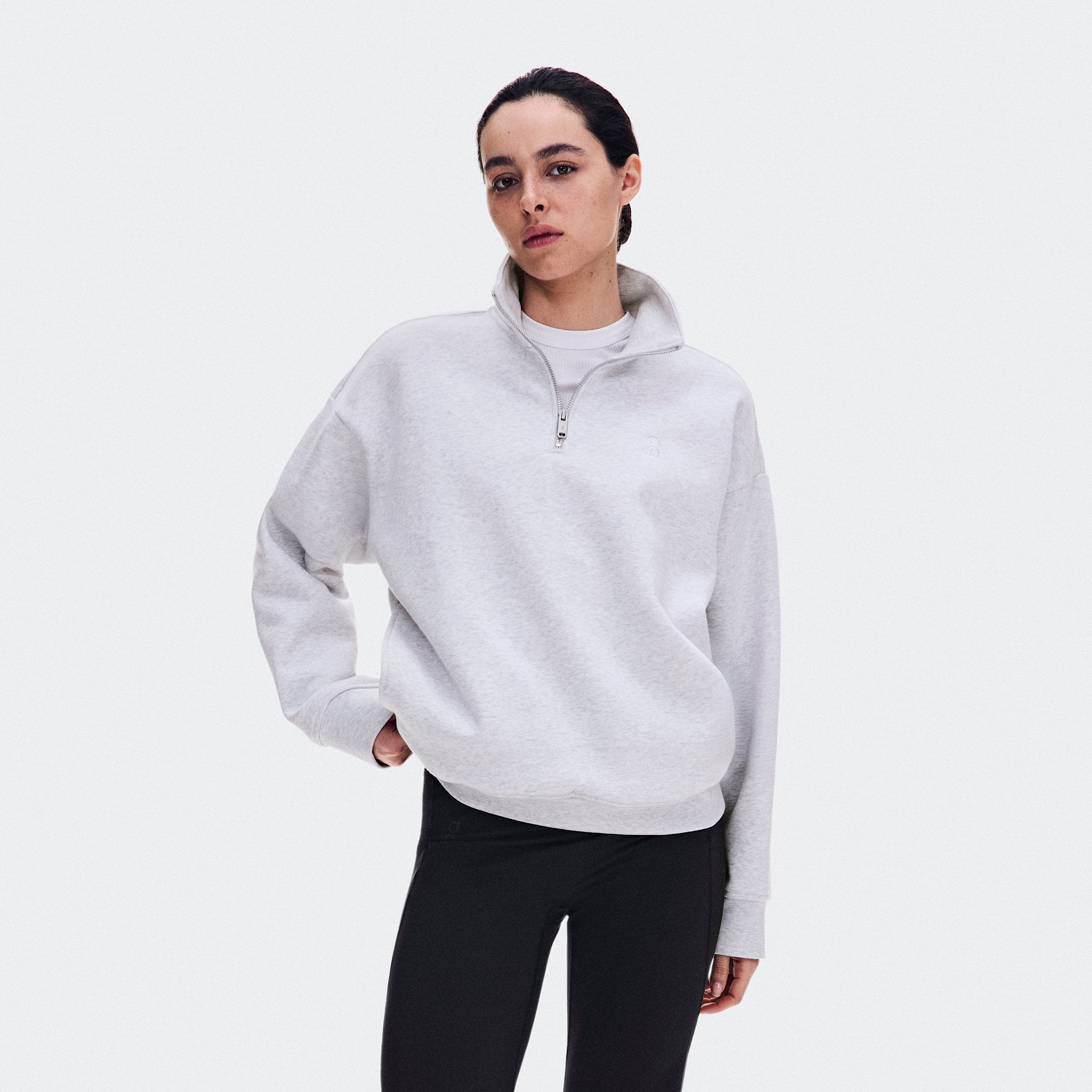 On Club Collective 1/4 Zip Crater