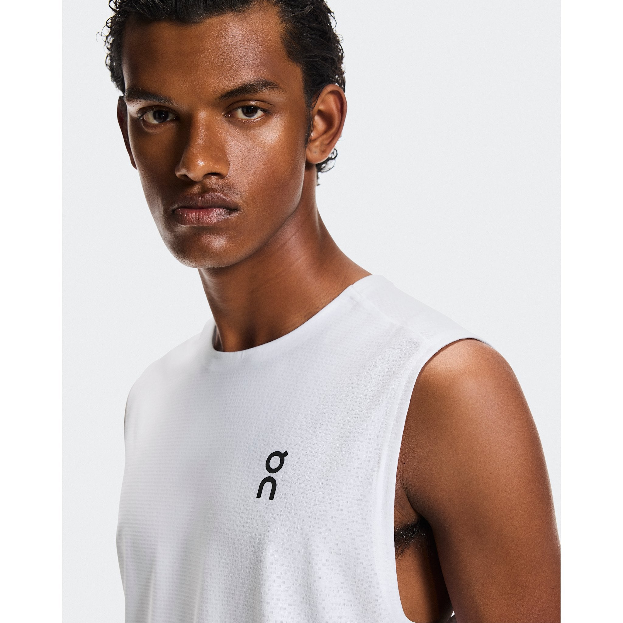 On Court Tank White