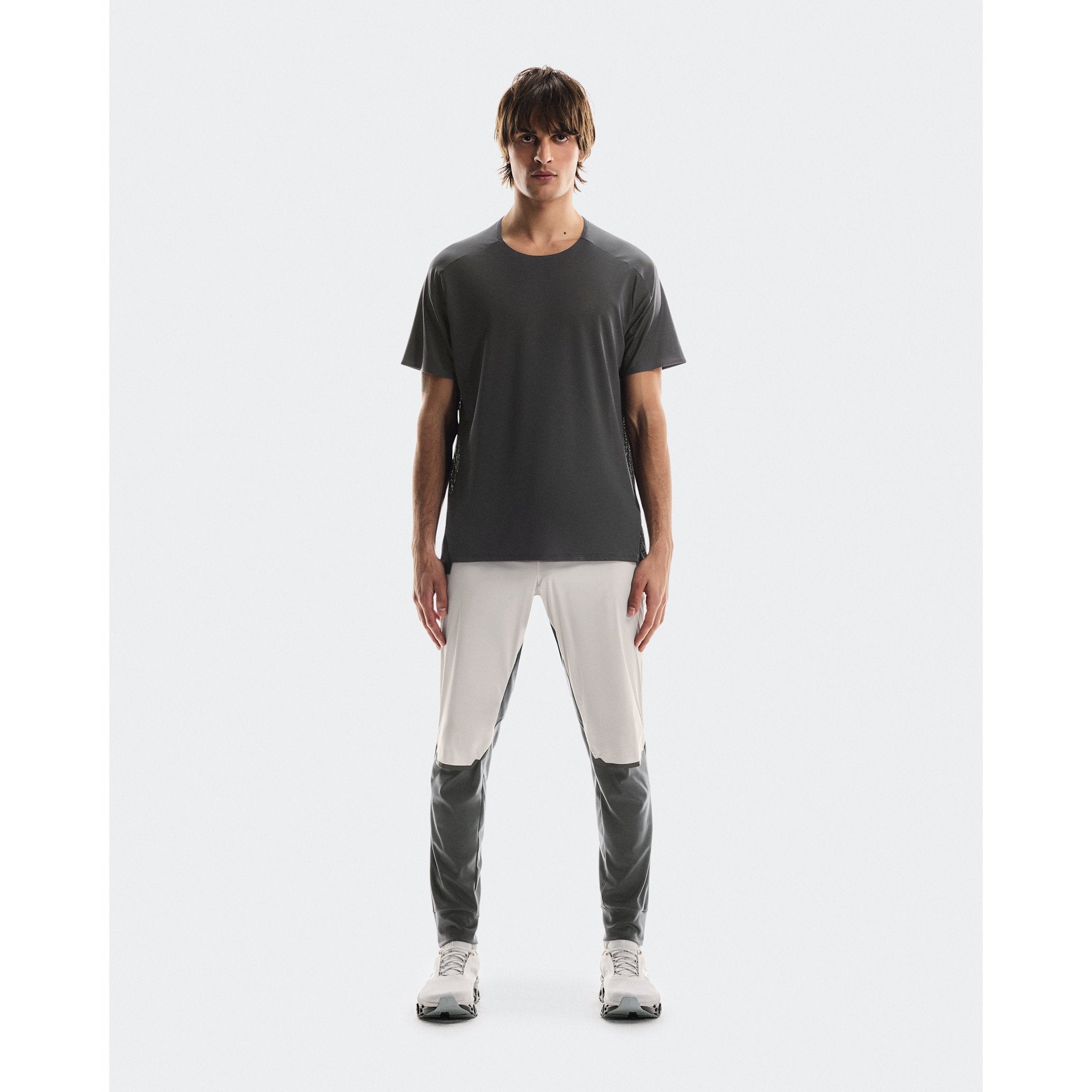 On Weather Pants Silver | Eclipse