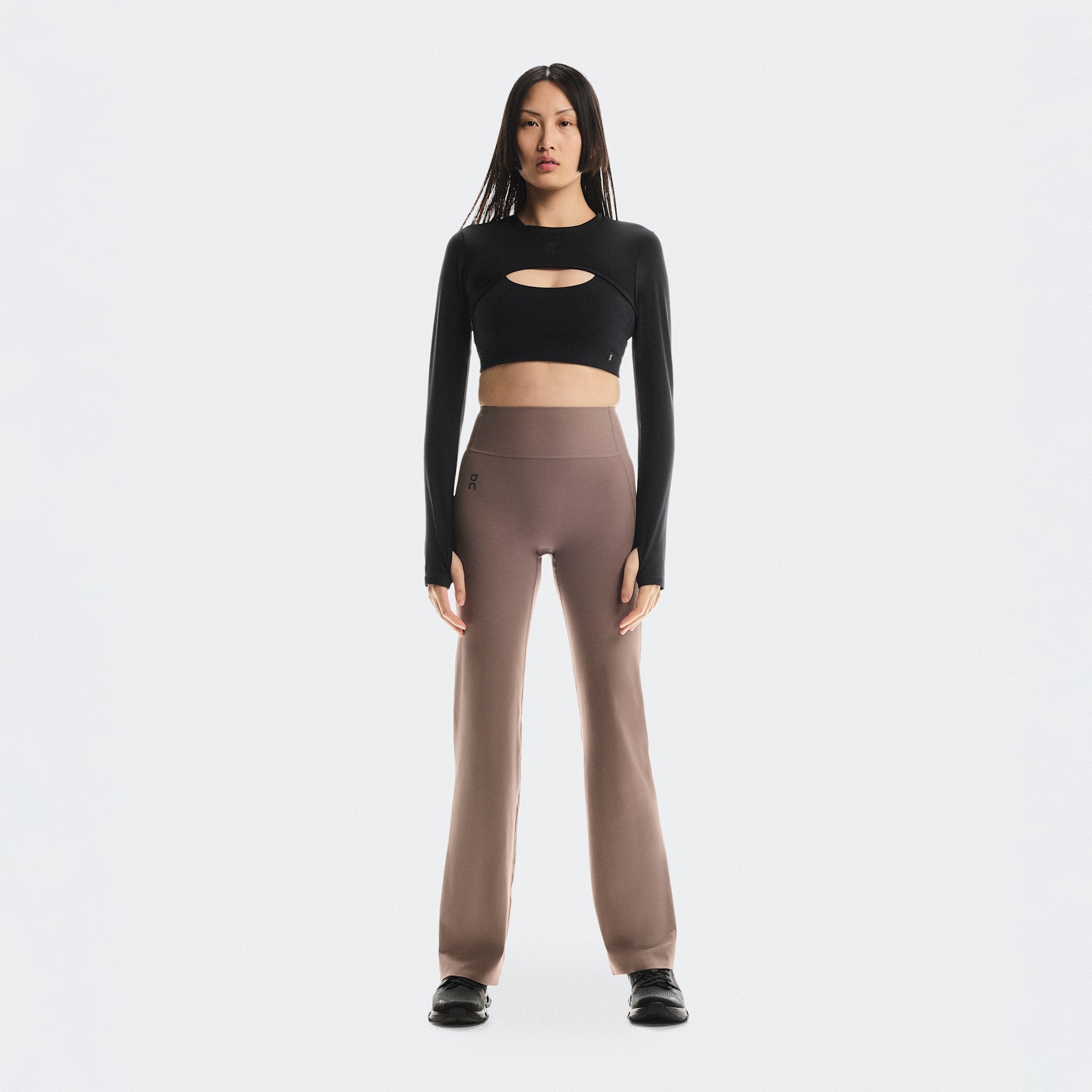 On Studio Leggings Flared Ash
