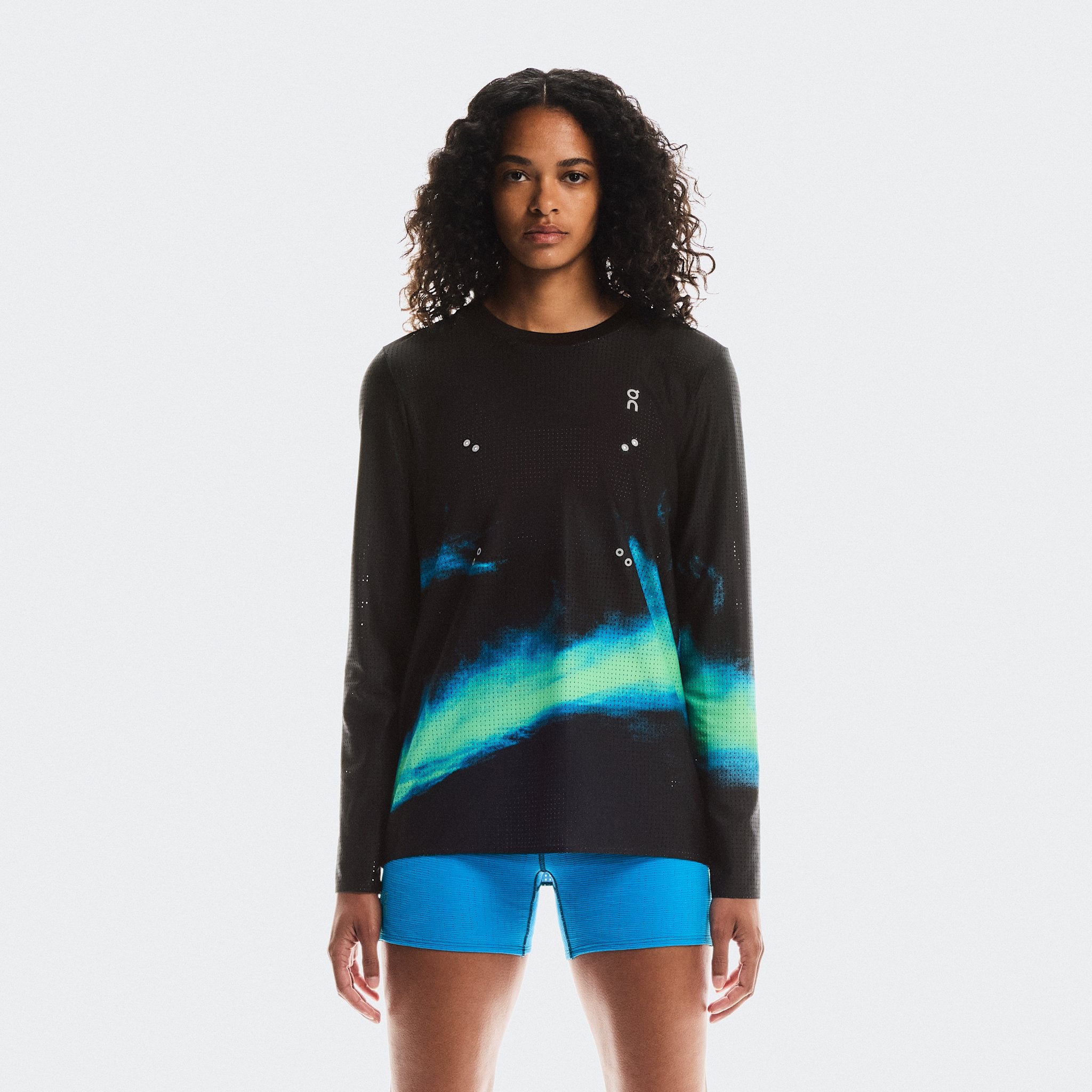 On Pace Mesh Long-T Black | Horizon