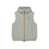 On Puffer Vest Loewe Beige | Blue