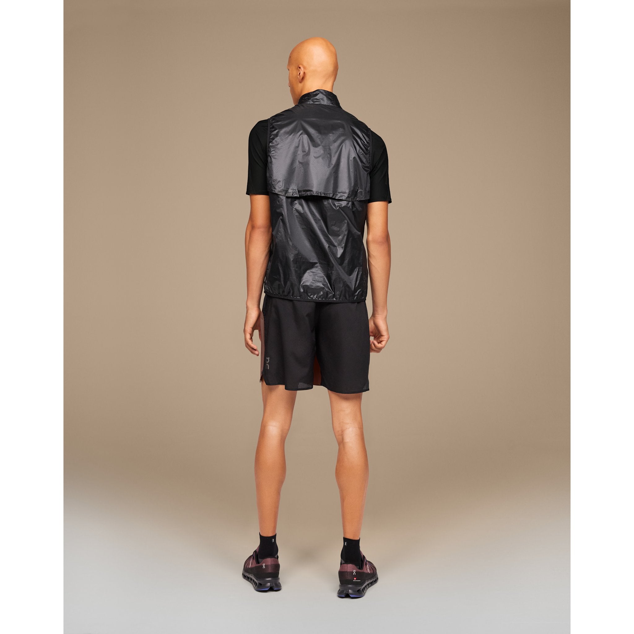 On Weather Vest Black