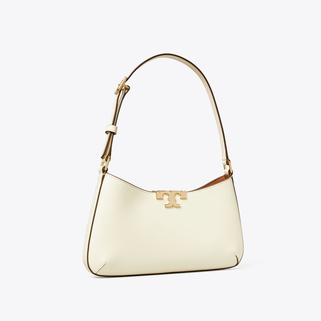 Tory Burch Eleanor Slim Shoulder Bag Warm White