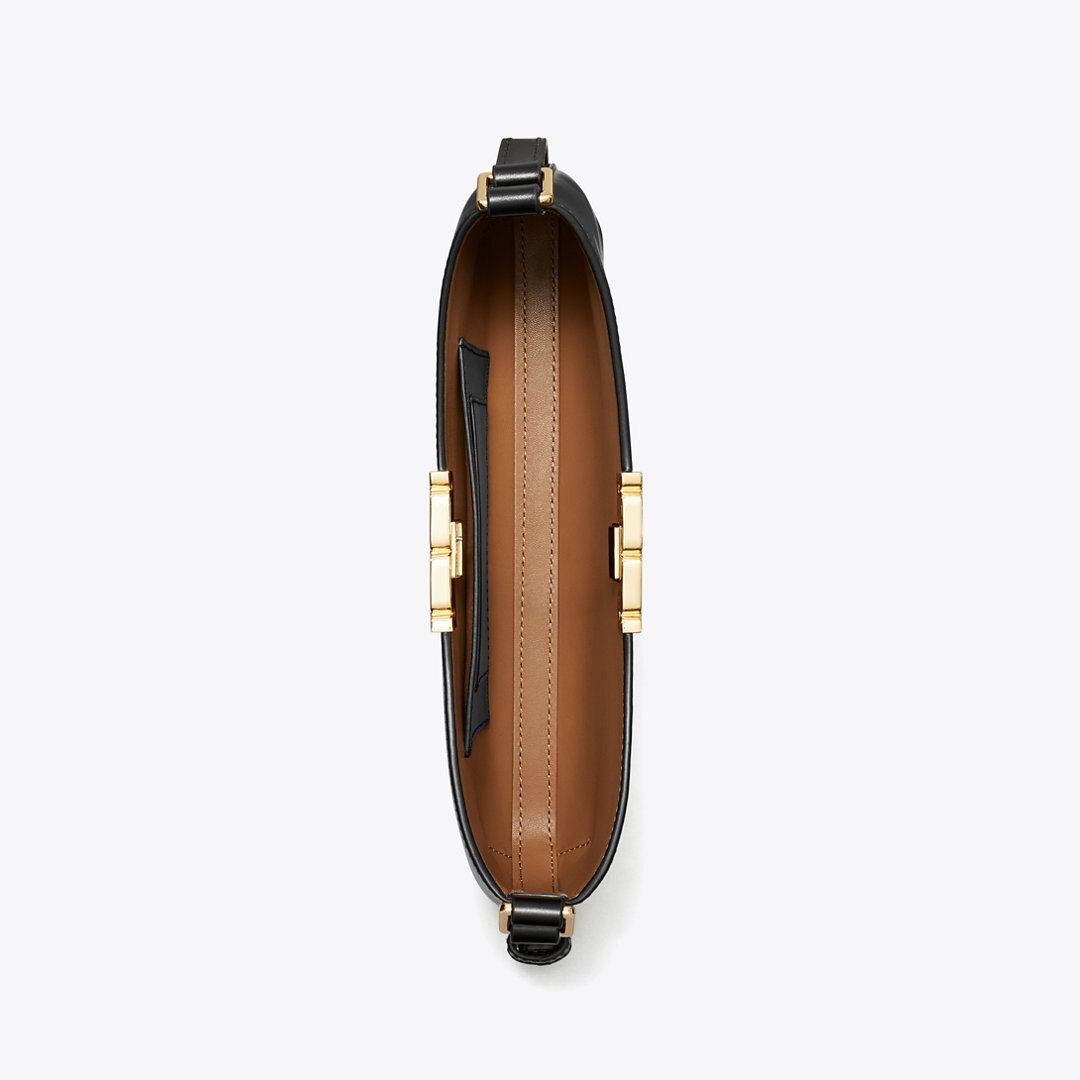Tory Burch Eleanor Slim Shoulder Bag Black