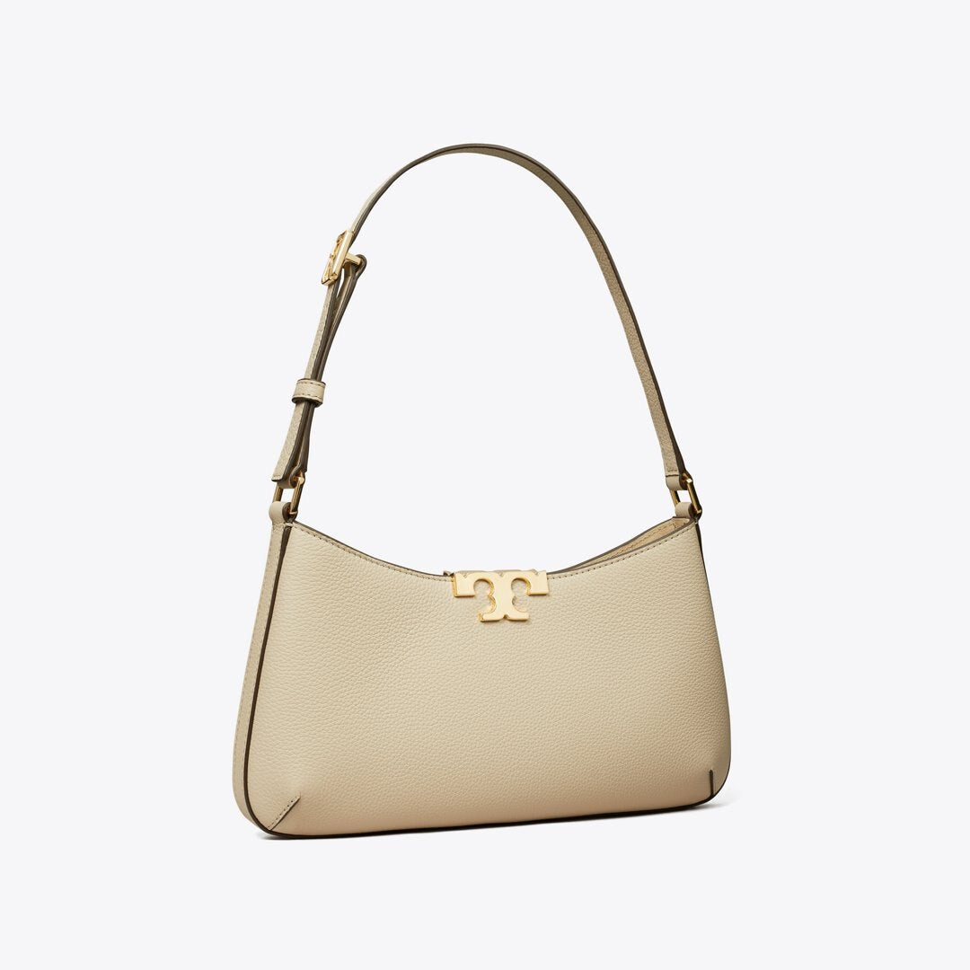 Tory Burch Eleanor Soft Slim Shoulder Bag Light Stone
