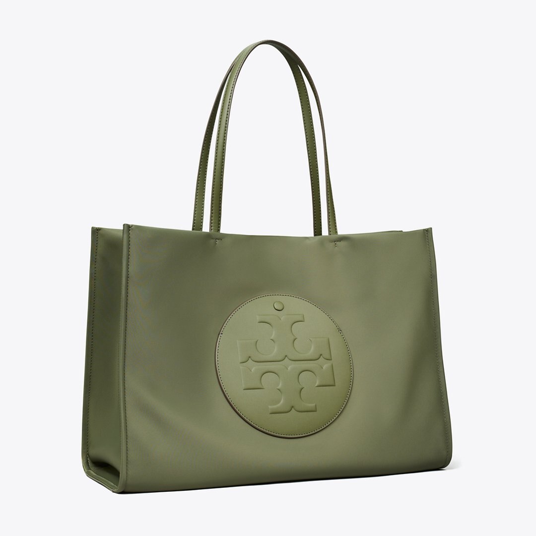 Tory Burch Ella Tote Olive Green
